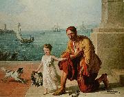 Francois-Andre Vincent Allegorie de la liberation des esclaves d Alger par Jerome Bonaparte France oil painting artist